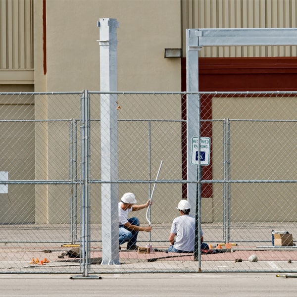 how much time can i rent the temporary fence for my building site or event in Menlo Park